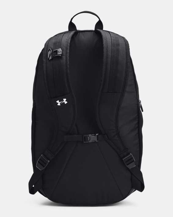 UA Hustle 5.0 Team Backpack, Black, pdpMainDesktop image number 2